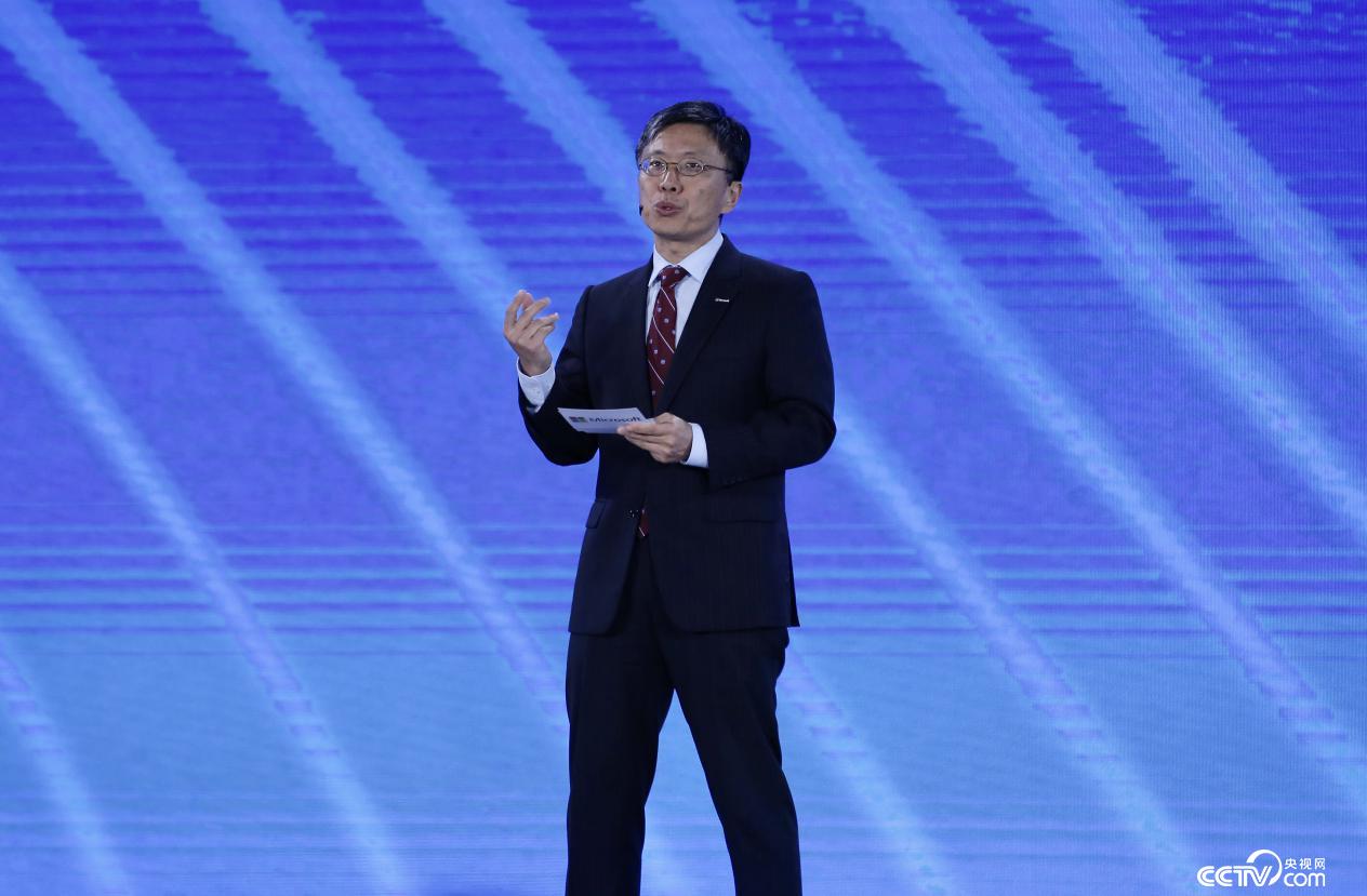 Shen Xiangyang, global executive vice president of Microsoft.